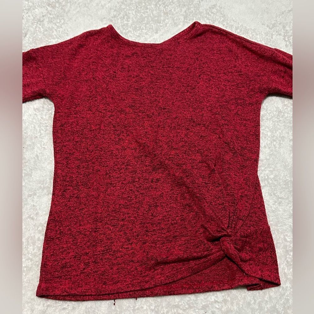 Wonder Nation Sweater Long-Sleeve Red | Girls Size M 7/8
